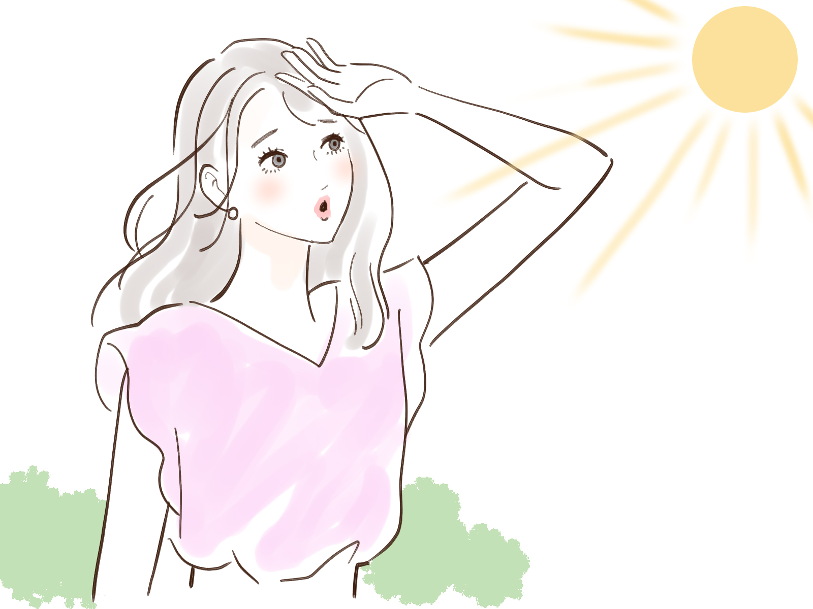 初夏は1年の中でも紫外線が強い時期