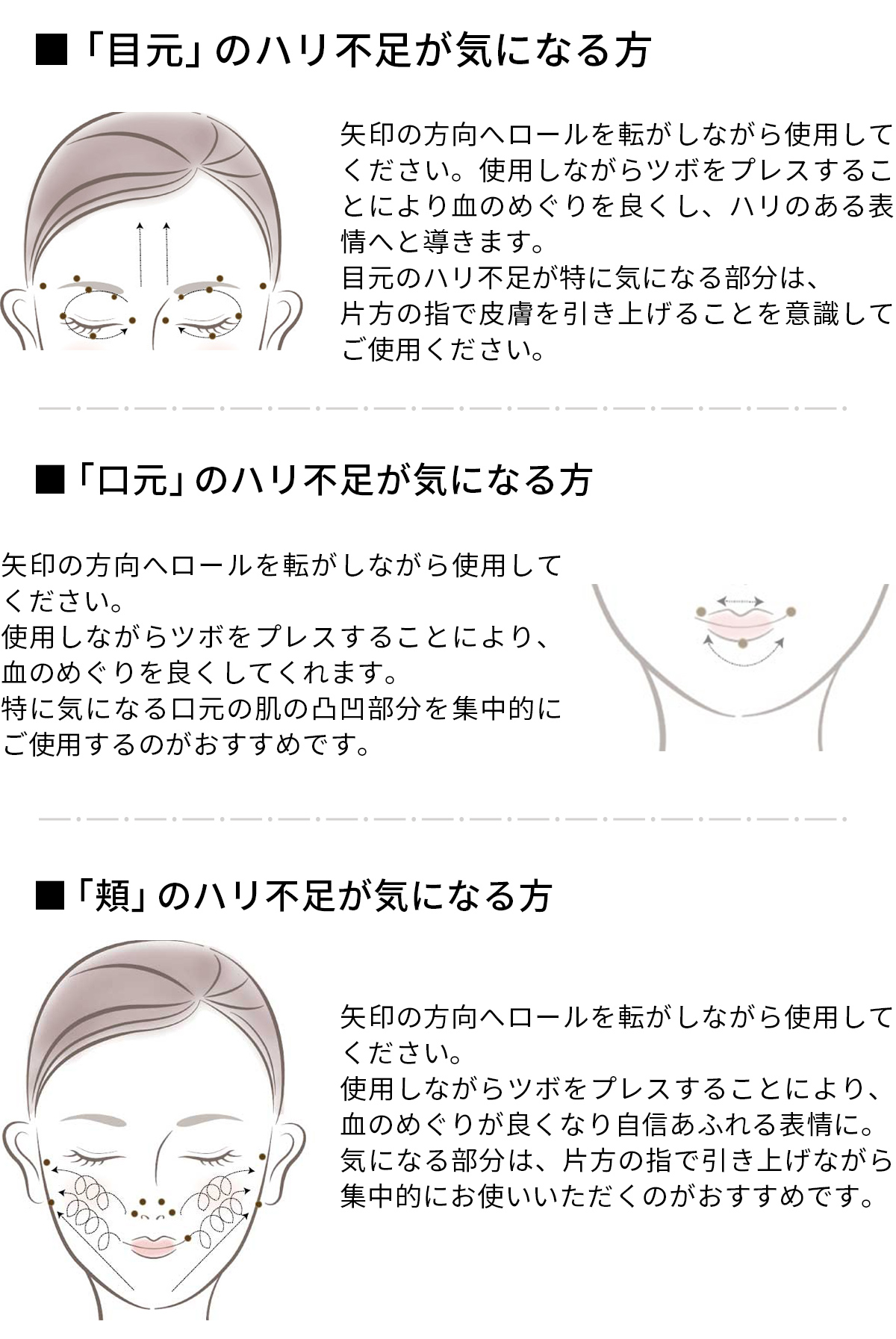 マッサージ方法